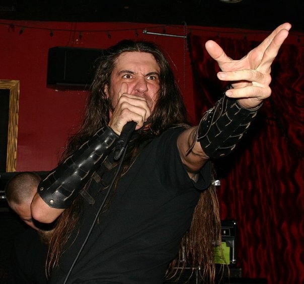 Ben Falgoust of Goatwhore at the Marquis Theater